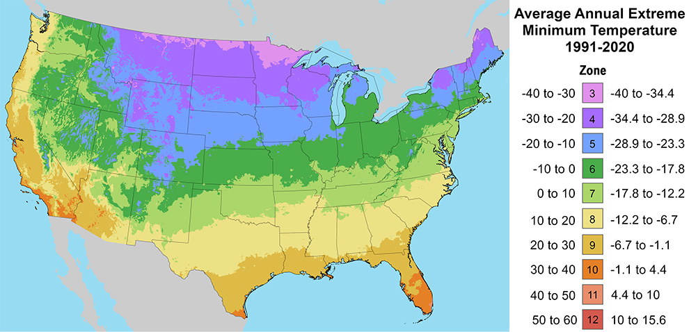 Plant Growing Zones